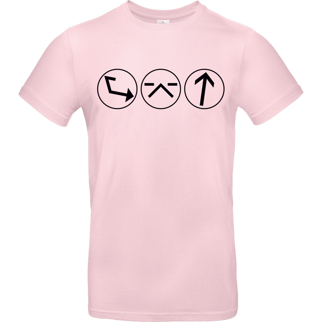 Ash5ive Ash5 - Dings T-Shirt B&C EXACT 190 - Light Pink