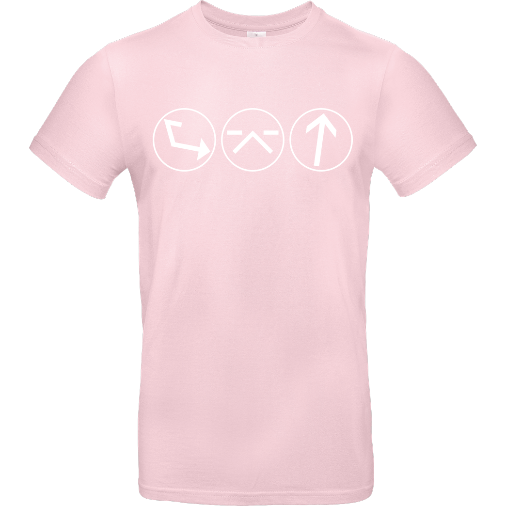 Ash5ive Ash5 - Dings T-Shirt B&C EXACT 190 - Light Pink