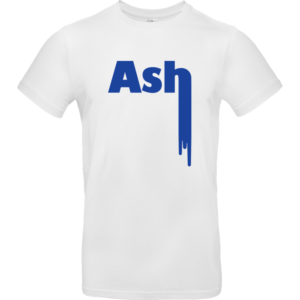 Ash5ive Ash5ive stripe T-Shirt B&C EXACT 190 -  White