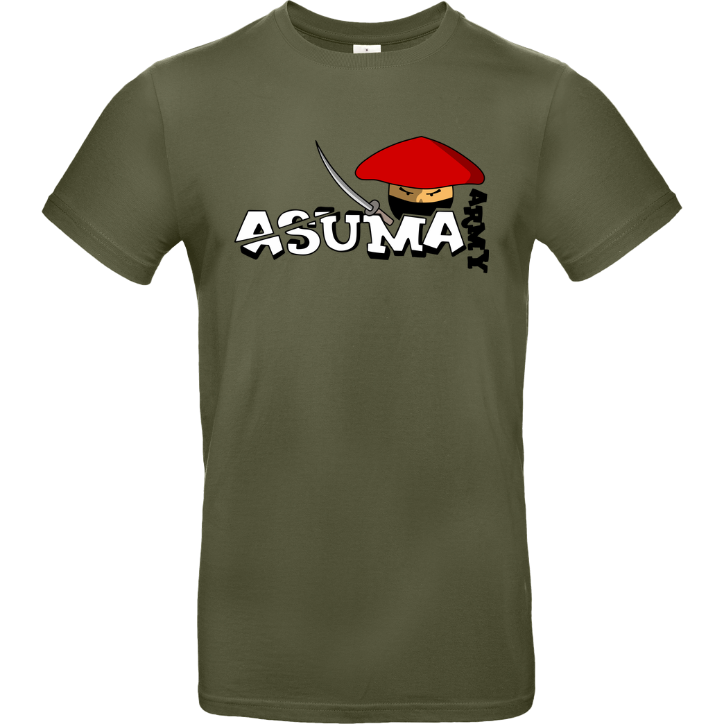 AsumaCC AsumaCC - Army T-Shirt B&C EXACT 190 - Khaki