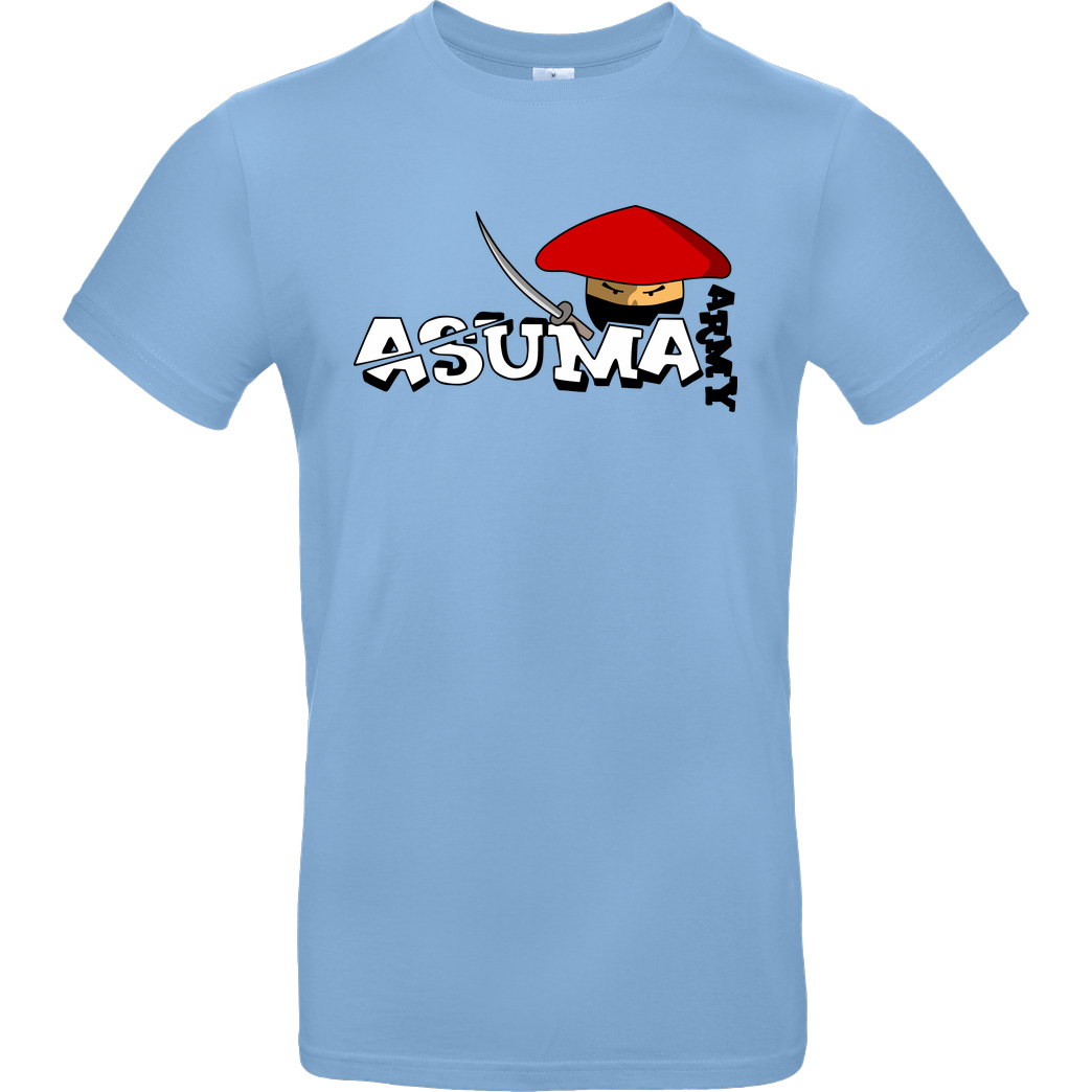 AsumaCC AsumaCC - Army T-Shirt B&C EXACT 190 - Sky Blue