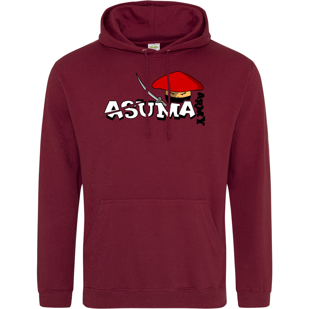 AsumaCC AsumaCC - Army Sweatshirt JH Hoodie - Bordeaux