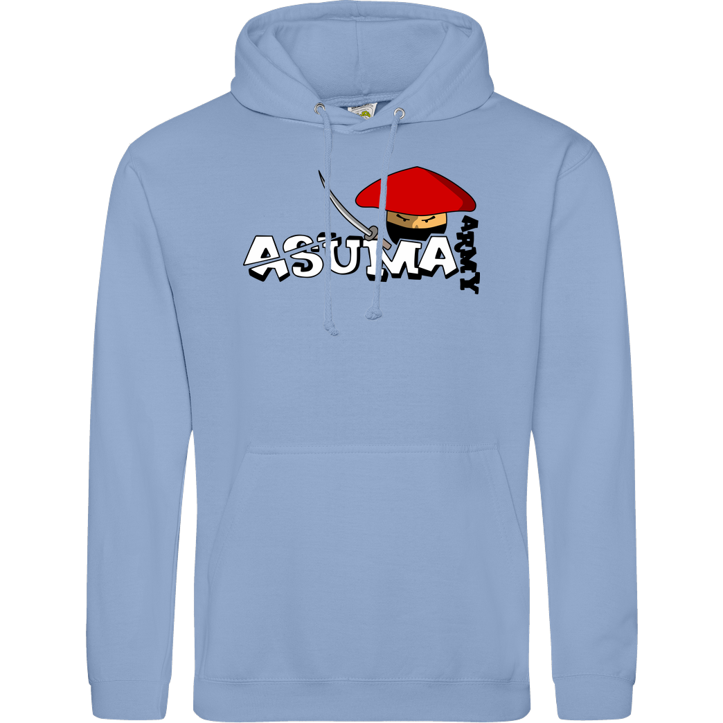 AsumaCC AsumaCC - Army Sweatshirt JH Hoodie - sky blue
