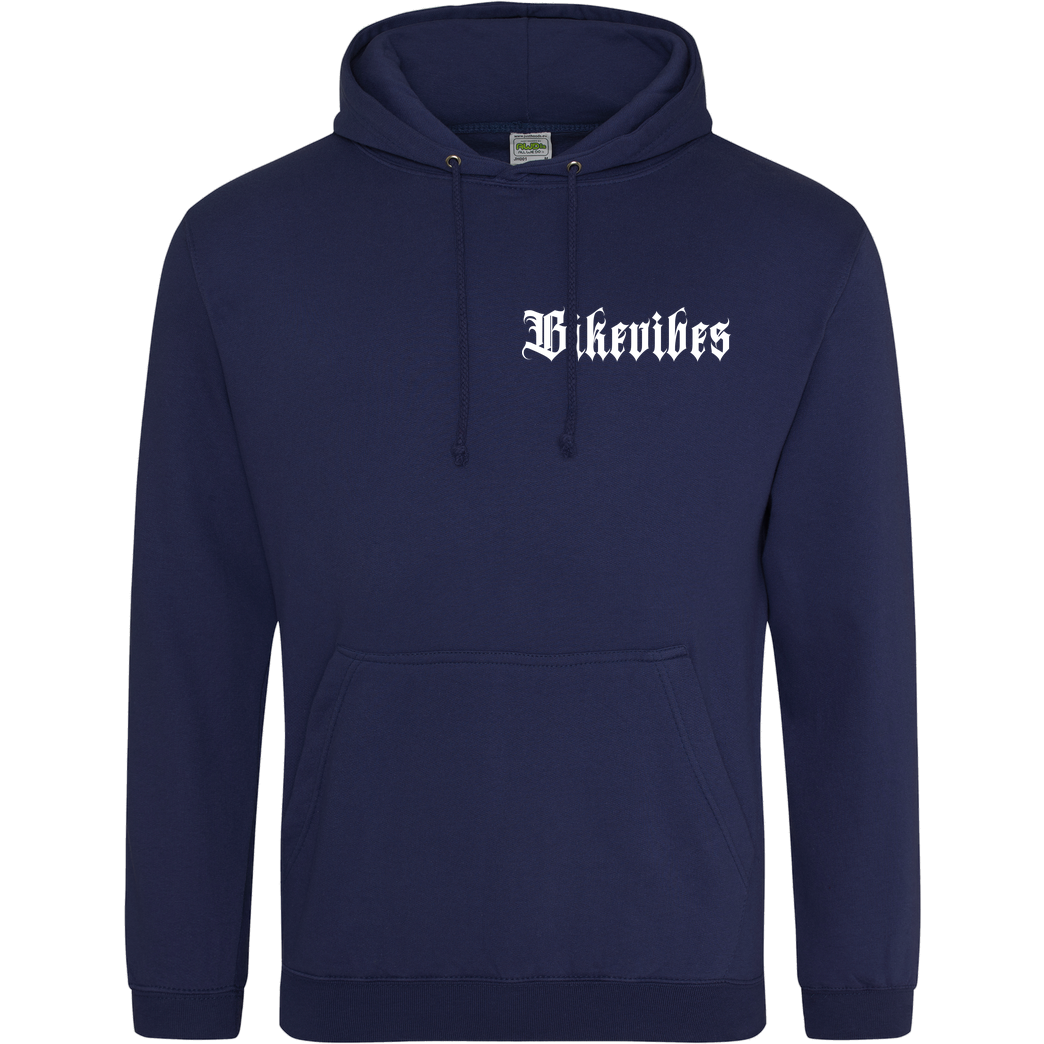 Alexia - Bikevibes Bikevibes - Collection - back white Sweatshirt JH Hoodie - Navy