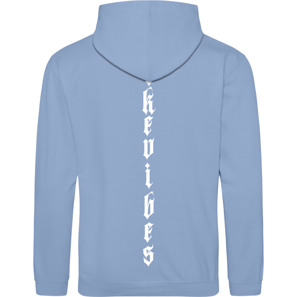 Alexia Bikevibes - Collection - Definition front white Sweatshirt JH Hoodie - sky blue