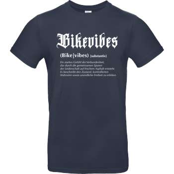 Bikevibes - Collection - Definition Shirt front B&C EXACT 190 - Navy