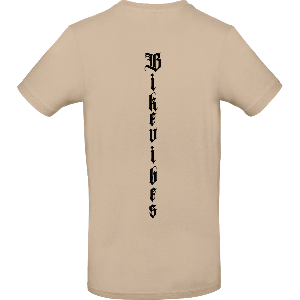 Alexia - Bikevibes Bikevibes - Collection - Definition Shirt front T-Shirt B&C EXACT 190 - Sand