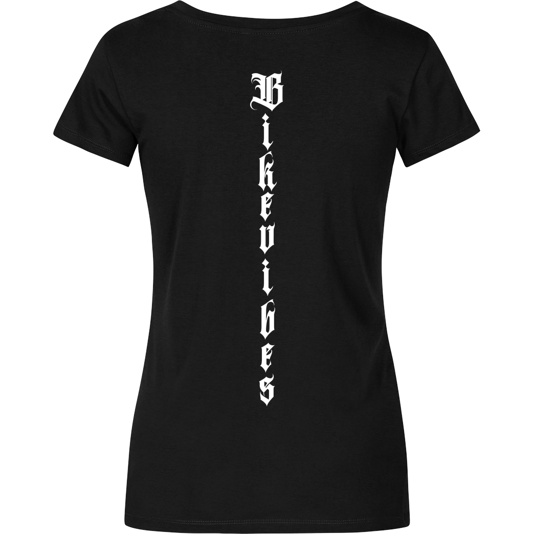 Alexia Bikevibes - Collection - Definition Shirt front T-Shirt Girlshirt schwarz