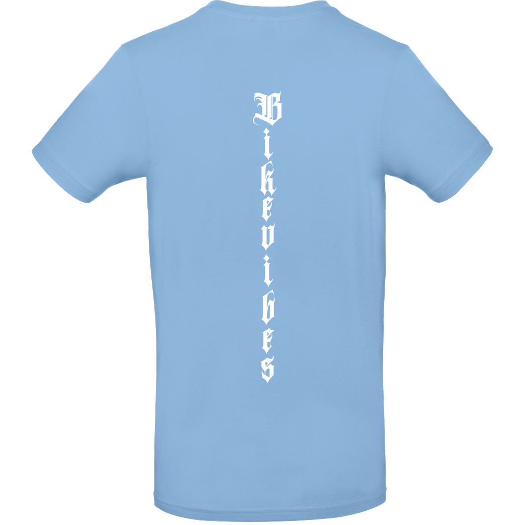 Alexia - Bikevibes Bikevibes - Collection - Definition Shirt front T-Shirt B&C EXACT 190 - Sky Blue