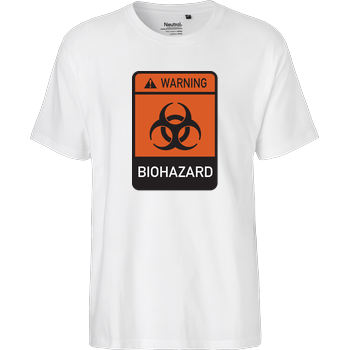 Biohazard Fairtrade T-Shirt - white