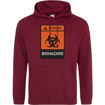 Biohazard JH Hoodie - Bordeaux