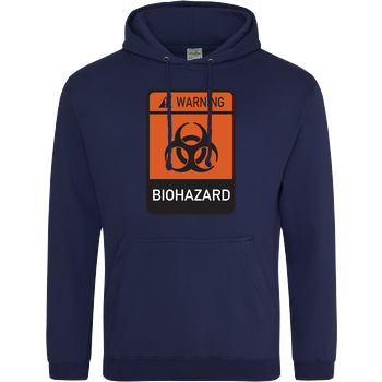 Biohazard JH Hoodie - Navy
