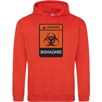 Biohazard JH Hoodie - Orange