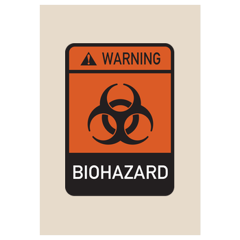 Biohazard Art Print sand