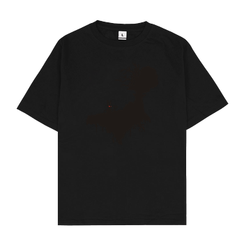 Böses Hasi Oversize T-Shirt - Black