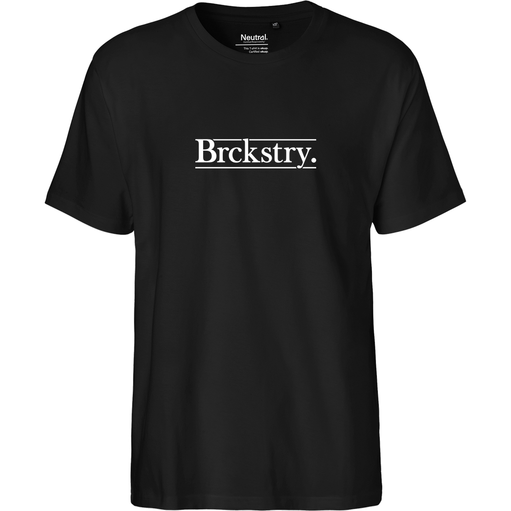 Brickstory Brickstory - Brckstry T-Shirt Fairtrade T-Shirt - black