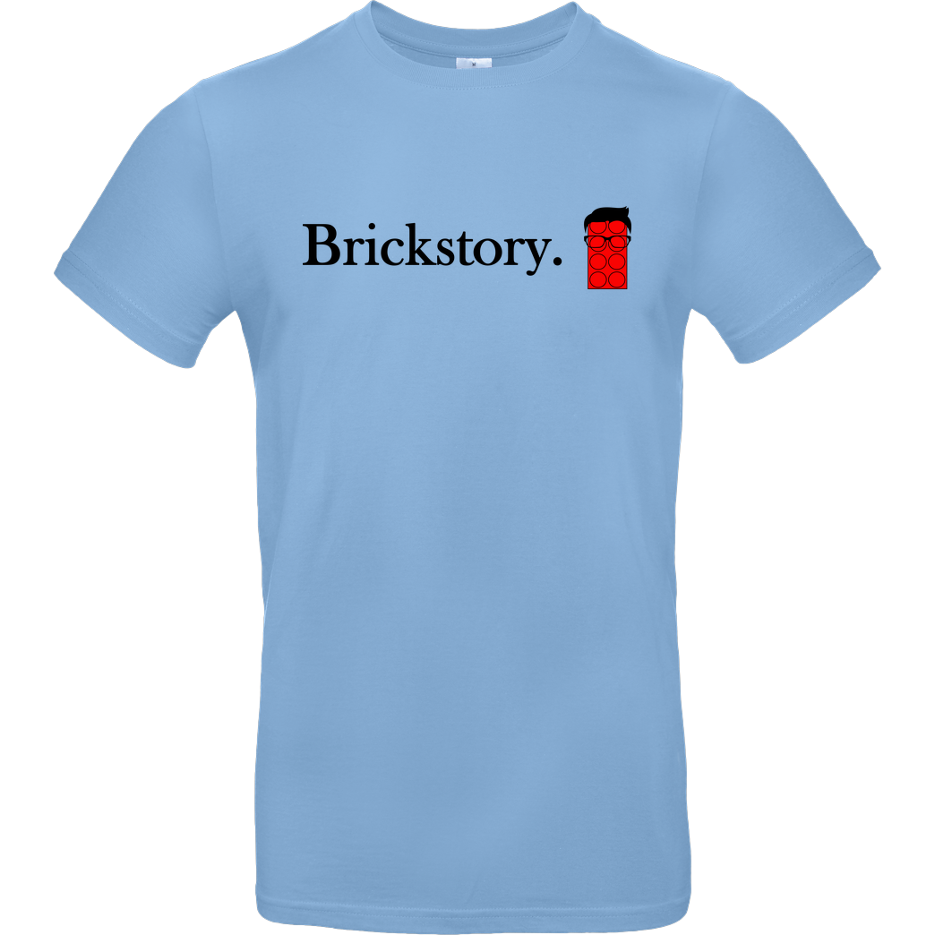 Brickstory Brickstory - Original Logo T-Shirt B&C EXACT 190 - Sky Blue