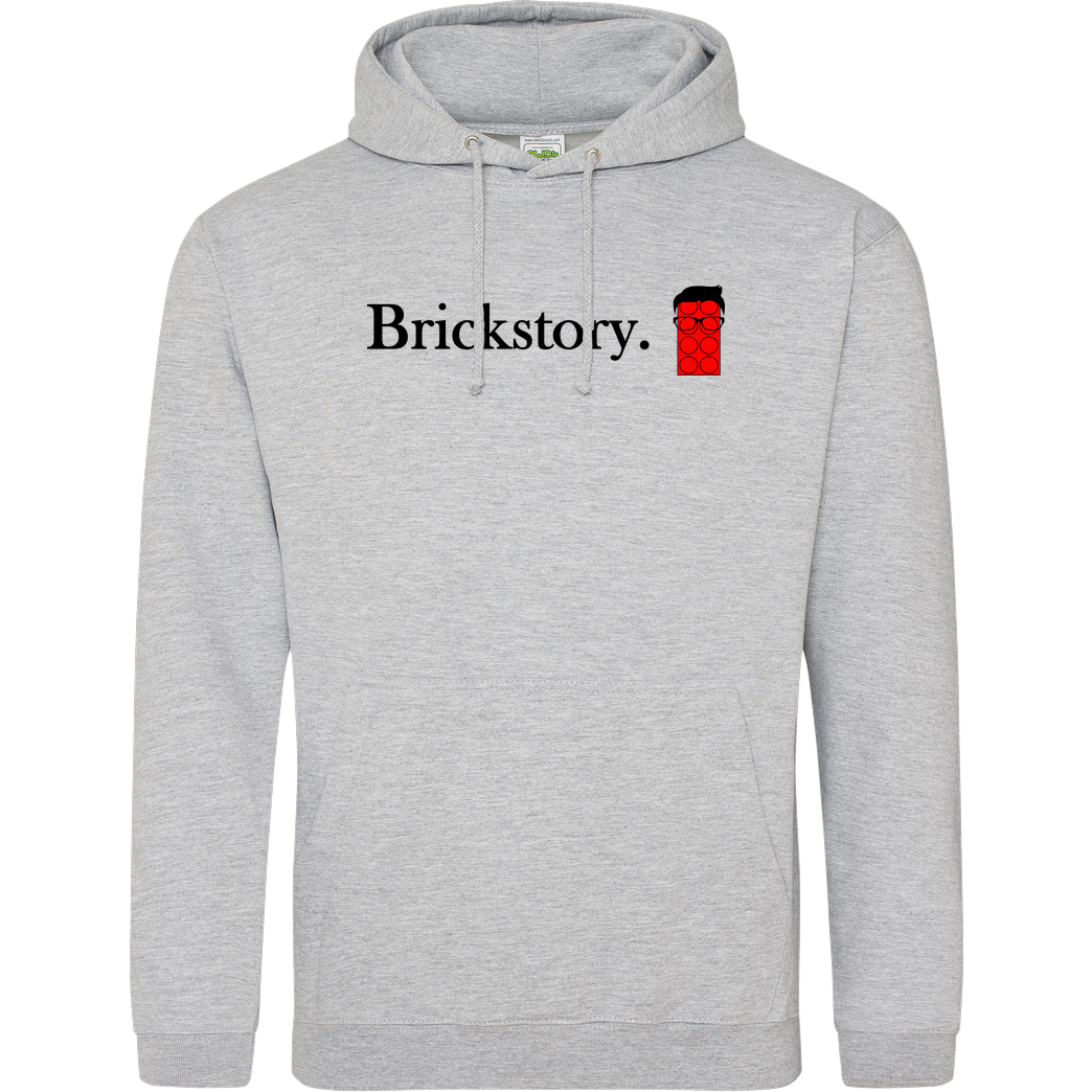 Brickstory Brickstory - Original Logo Sweatshirt JH Hoodie - Heather Grey