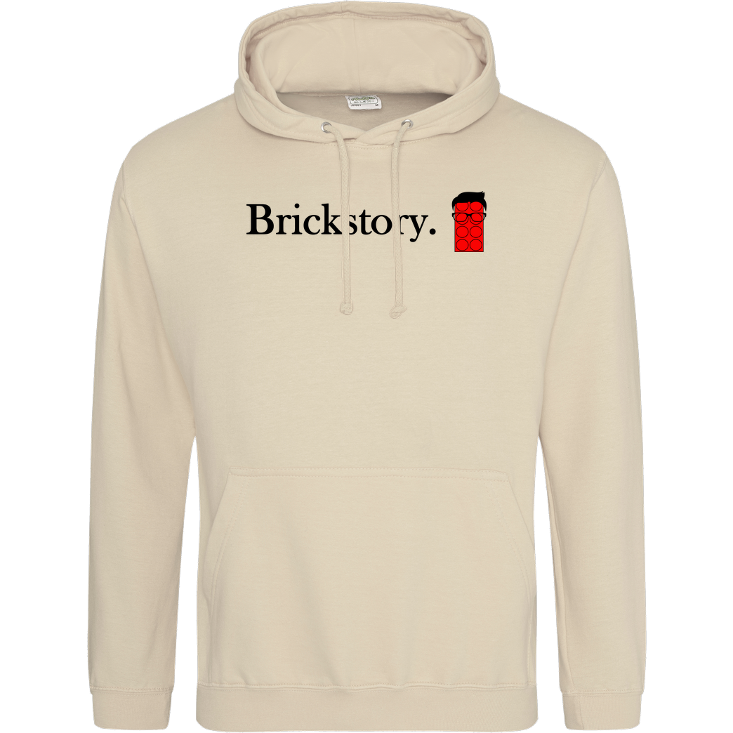 Brickstory Brickstory - Original Logo Sweatshirt JH Hoodie - Sand