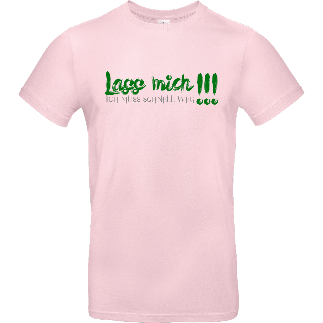Buffkit Buffkit - Lass mich T-Shirt B&C EXACT 190 - Light Pink