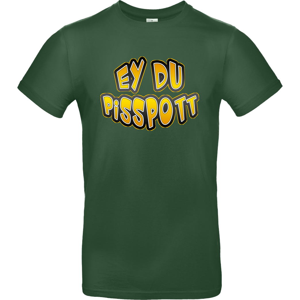 Buffkit Buffkit - Pisspott T-Shirt B&C EXACT 190 -  Bottle Green