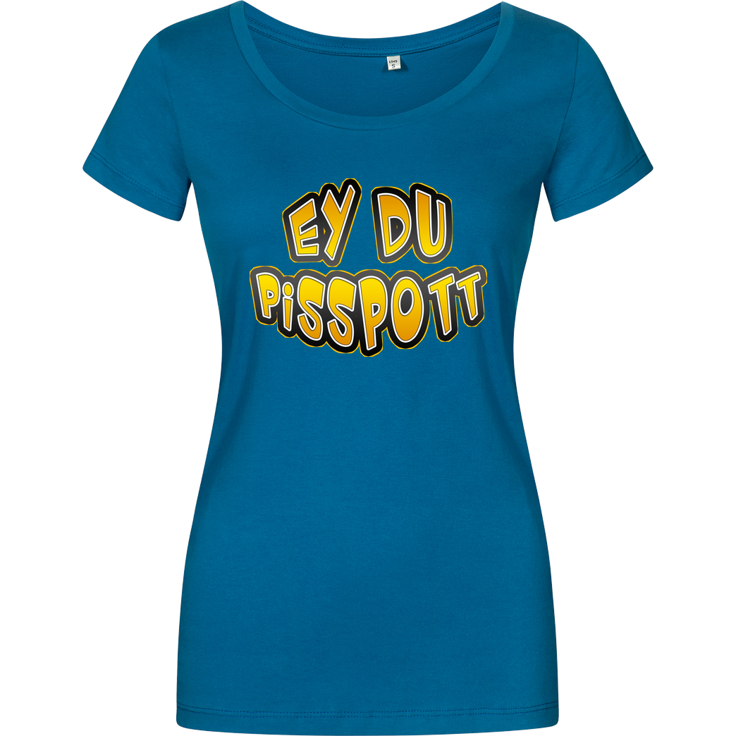 Buffkit Buffkit - Pisspott T-Shirt Girlshirt petrol