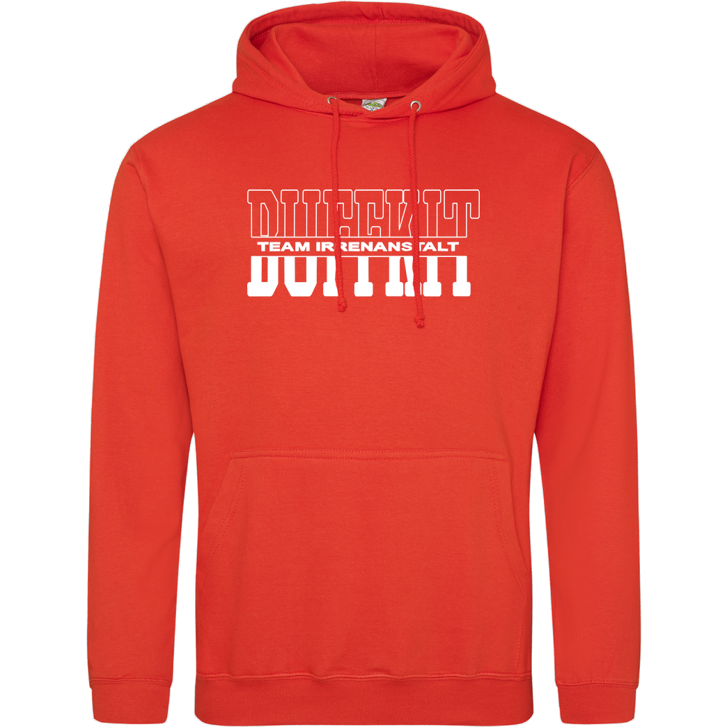 Buffkit Buffkit - Team Logo Sweatshirt JH Hoodie - Orange
