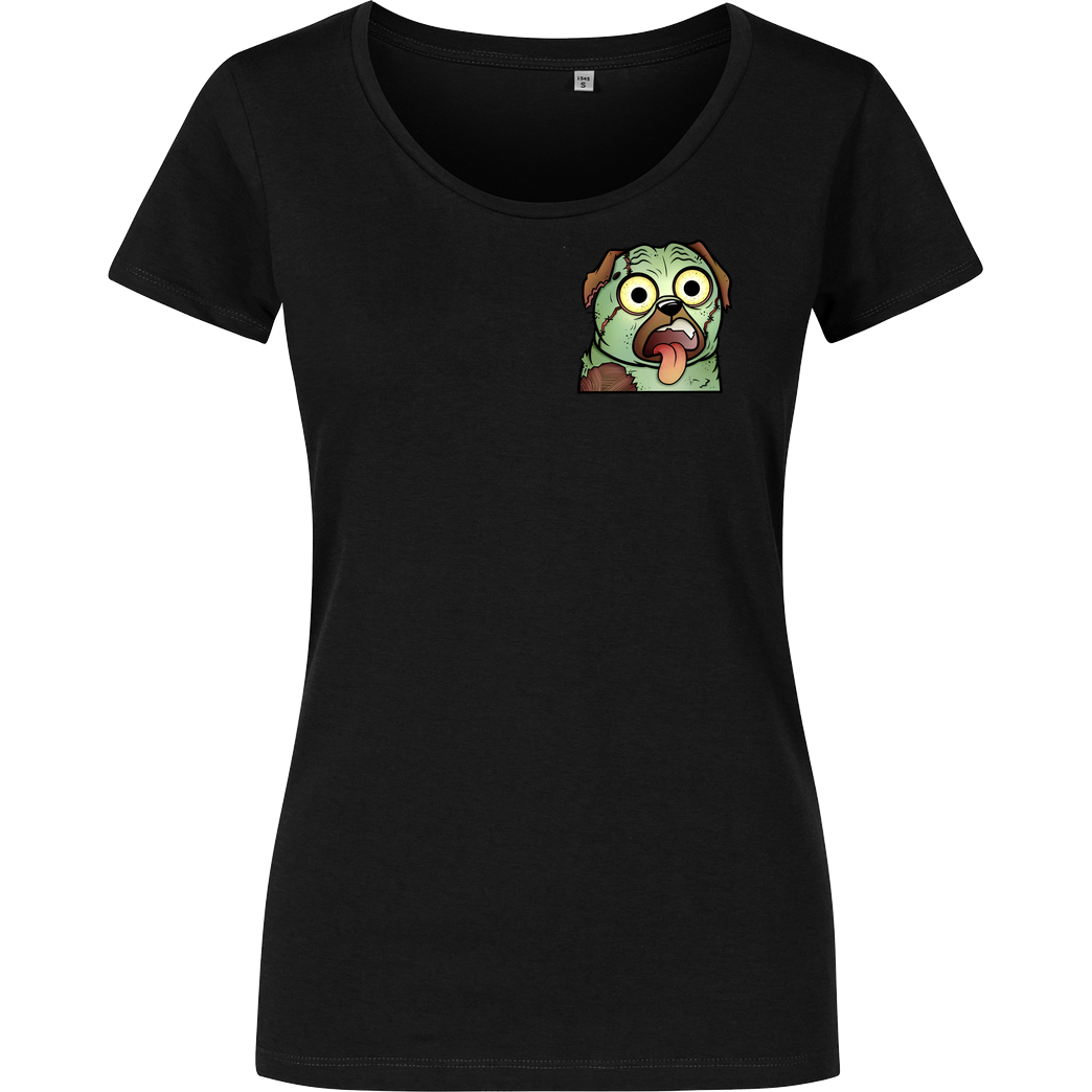 Buffkit Buffkit - Zombie T-Shirt Girlshirt schwarz