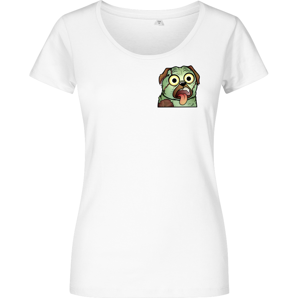 Buffkit Buffkit - Zombie T-Shirt Girlshirt weiss