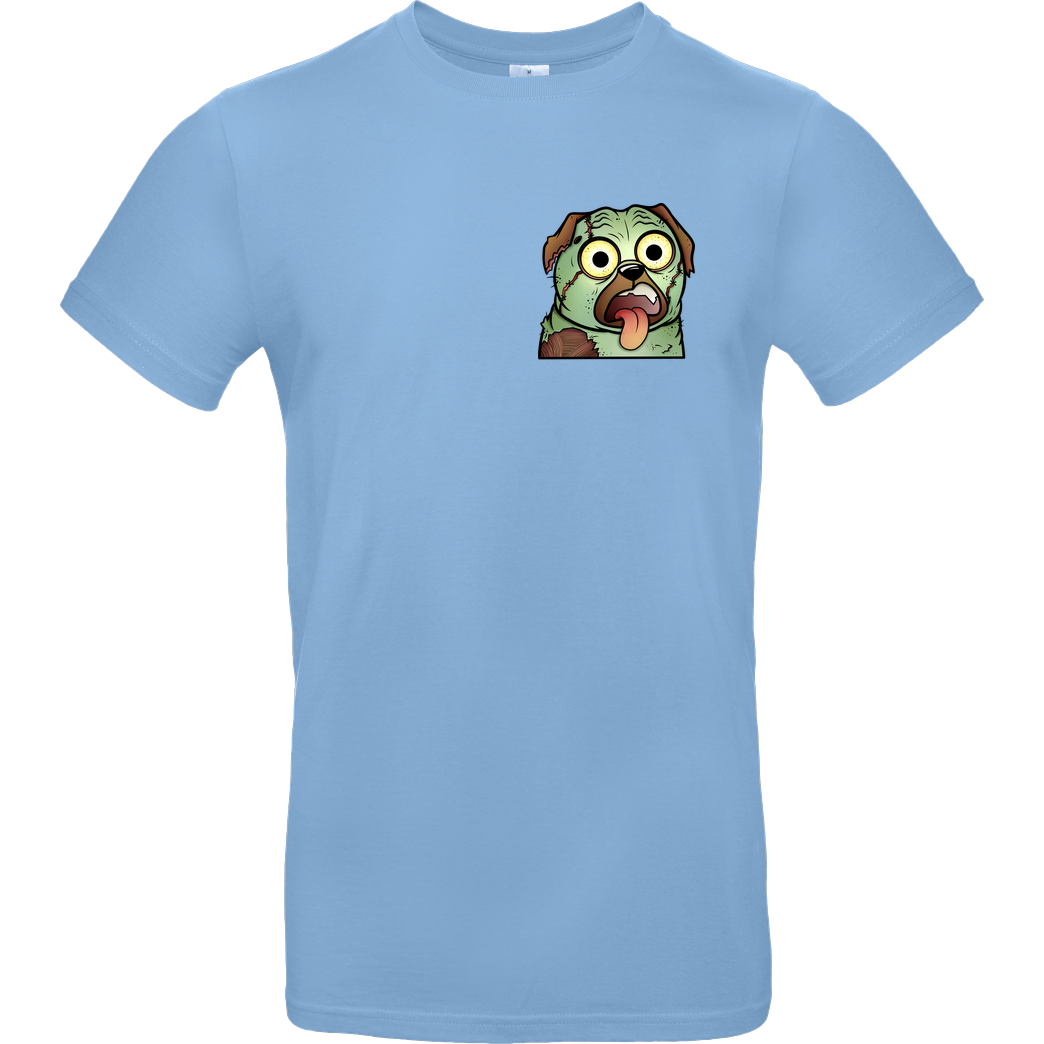 Buffkit Buffkit - Zombie T-Shirt B&C EXACT 190 - Sky Blue