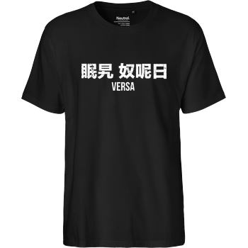 BurakVersa - Versa Logo Fairtrade T-Shirt - black