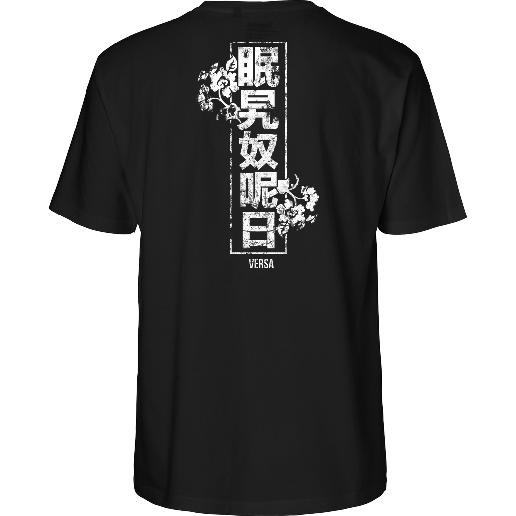 Burak Versa BurakVersa - Versa Logo T-Shirt Fairtrade T-Shirt - black