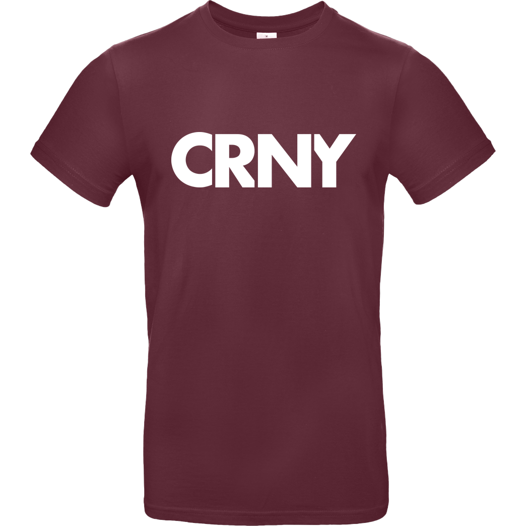 C0rnyyy C0rnyyy - CRNY T-Shirt B&C EXACT 190 - Burgundy