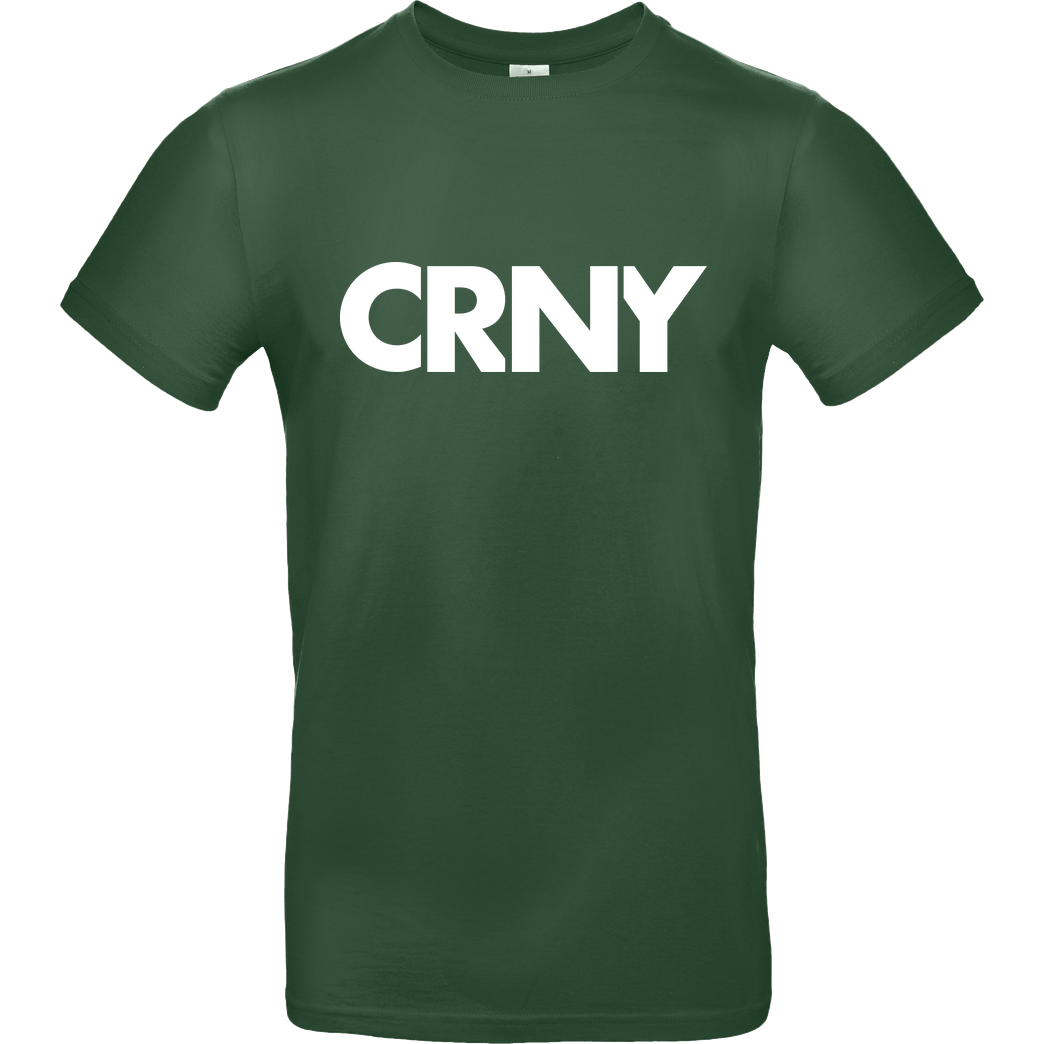C0rnyyy C0rnyyy - CRNY T-Shirt B&C EXACT 190 -  Bottle Green
