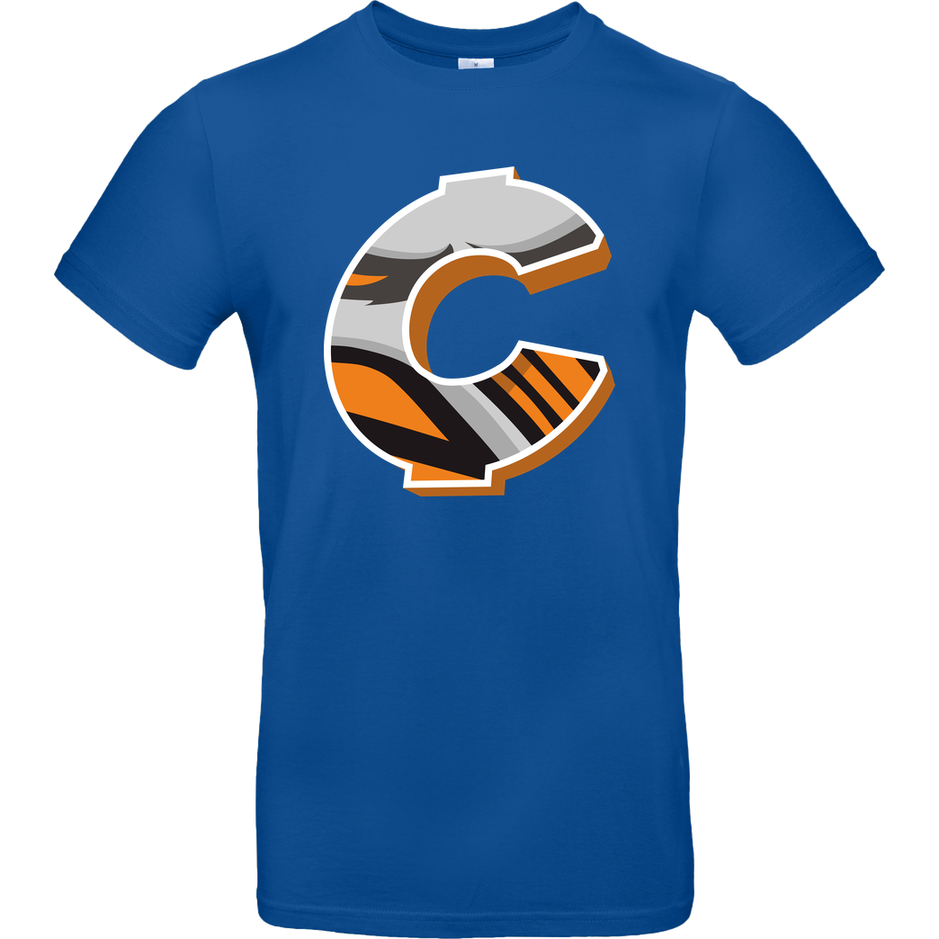 C0rnyyy C0rnyyy - Logo T-Shirt B&C EXACT 190 - Royal Blue