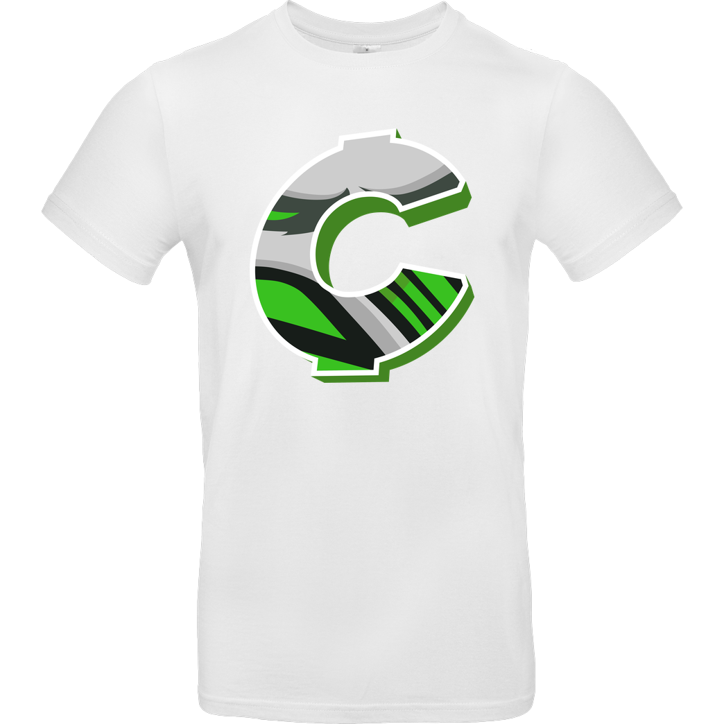 C0rnyyy C0rnyyy - Logo T-Shirt B&C EXACT 190 -  White