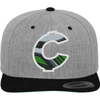 C0rnyyy - Logo Cap Cap heather grey/black