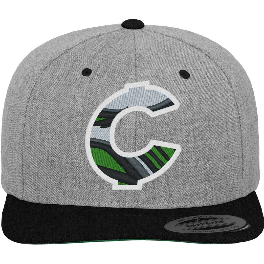 C0rnyyy C0rnyyy - Logo Cap Cap Cap heather grey/black