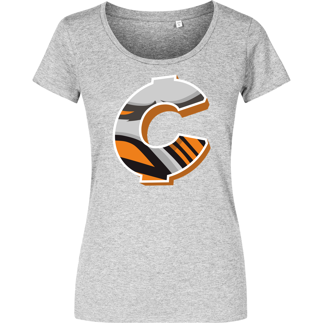 C0rnyyy C0rnyyy - Logo T-Shirt Girlshirt heather grey