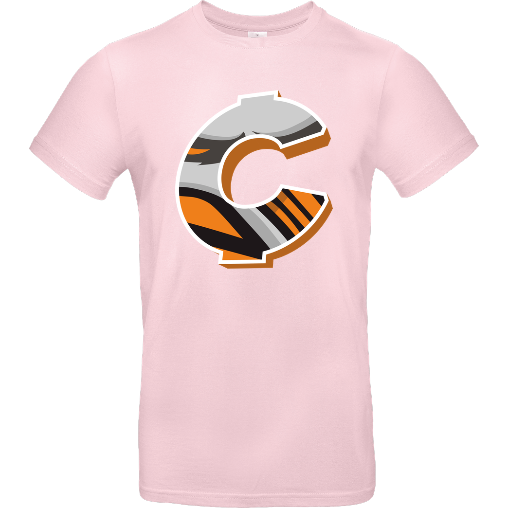 C0rnyyy C0rnyyy - Logo T-Shirt B&C EXACT 190 - Light Pink