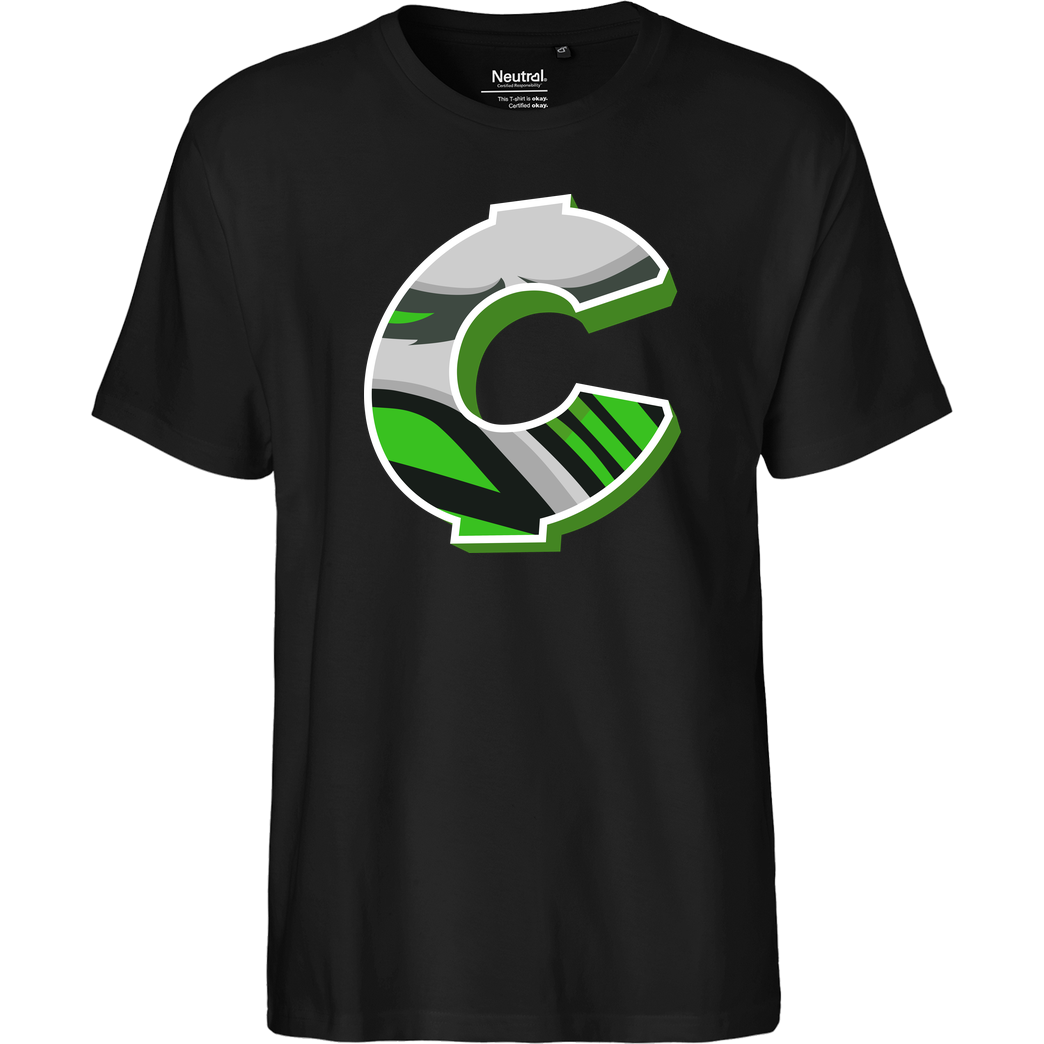C0rnyyy C0rnyyy - Logo T-Shirt Fairtrade T-Shirt - black