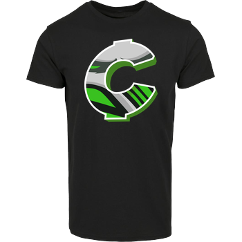 C0rnyyy - Logo House Brand T-Shirt - Black