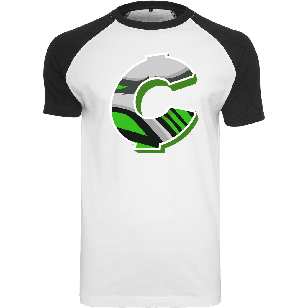 C0rnyyy C0rnyyy - Logo T-Shirt Raglan Tee white