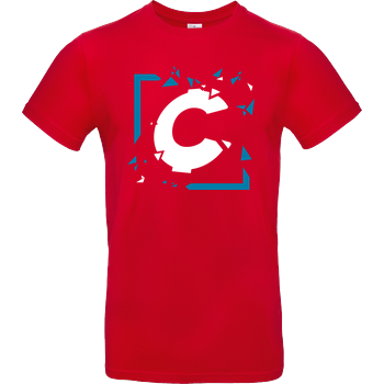 C0rnyyy - Shattered Logo B&C EXACT 190 - Red