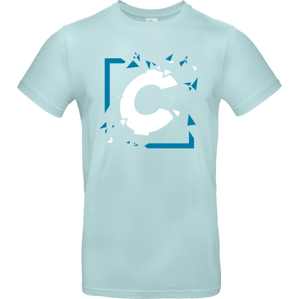 C0rnyyy C0rnyyy - Shattered Logo T-Shirt B&C EXACT 190 - Mint