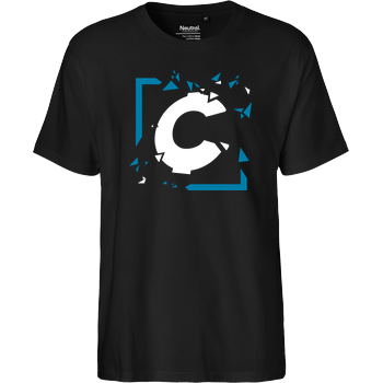 C0rnyyy - Shattered Logo Fairtrade T-Shirt - black