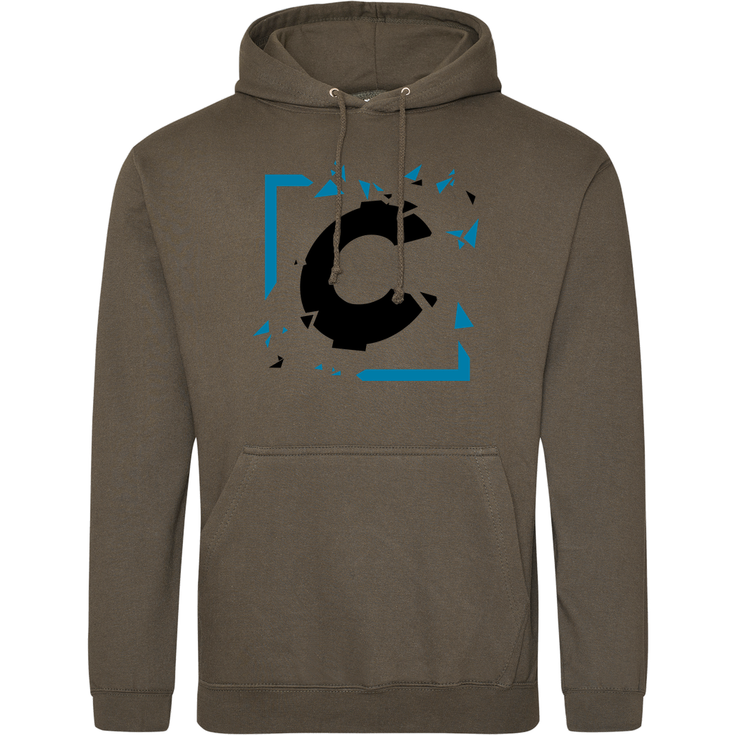 C0rnyyy C0rnyyy - Shattered Logo Sweatshirt JH Hoodie - Khaki