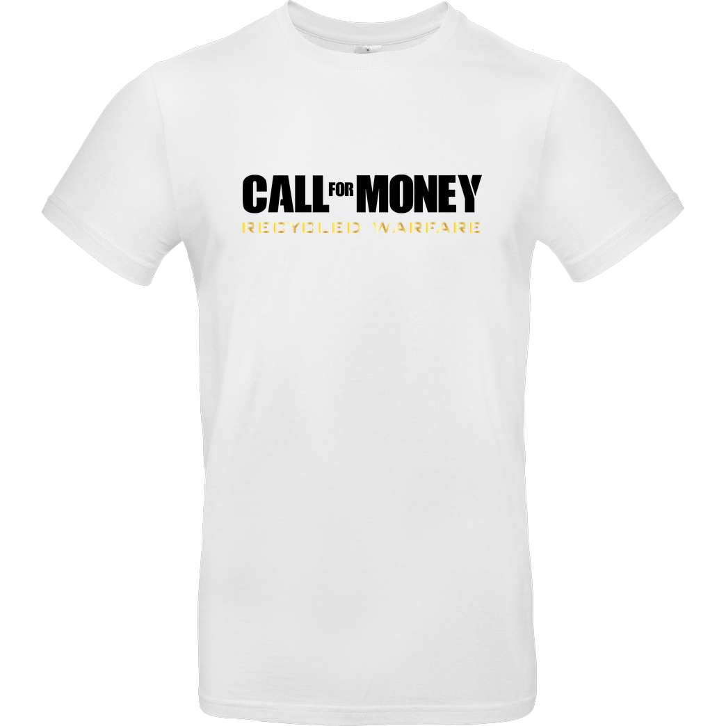 IamHaRa Call for Money T-Shirt B&C EXACT 190 -  White