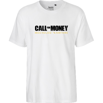 Call for Money Fairtrade T-Shirt - white