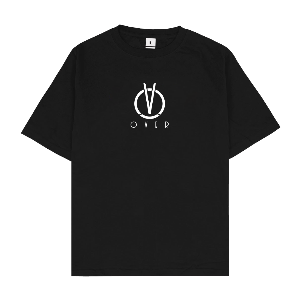 CanBroke Can - Over Logo T-Shirt Oversize T-Shirt - Black